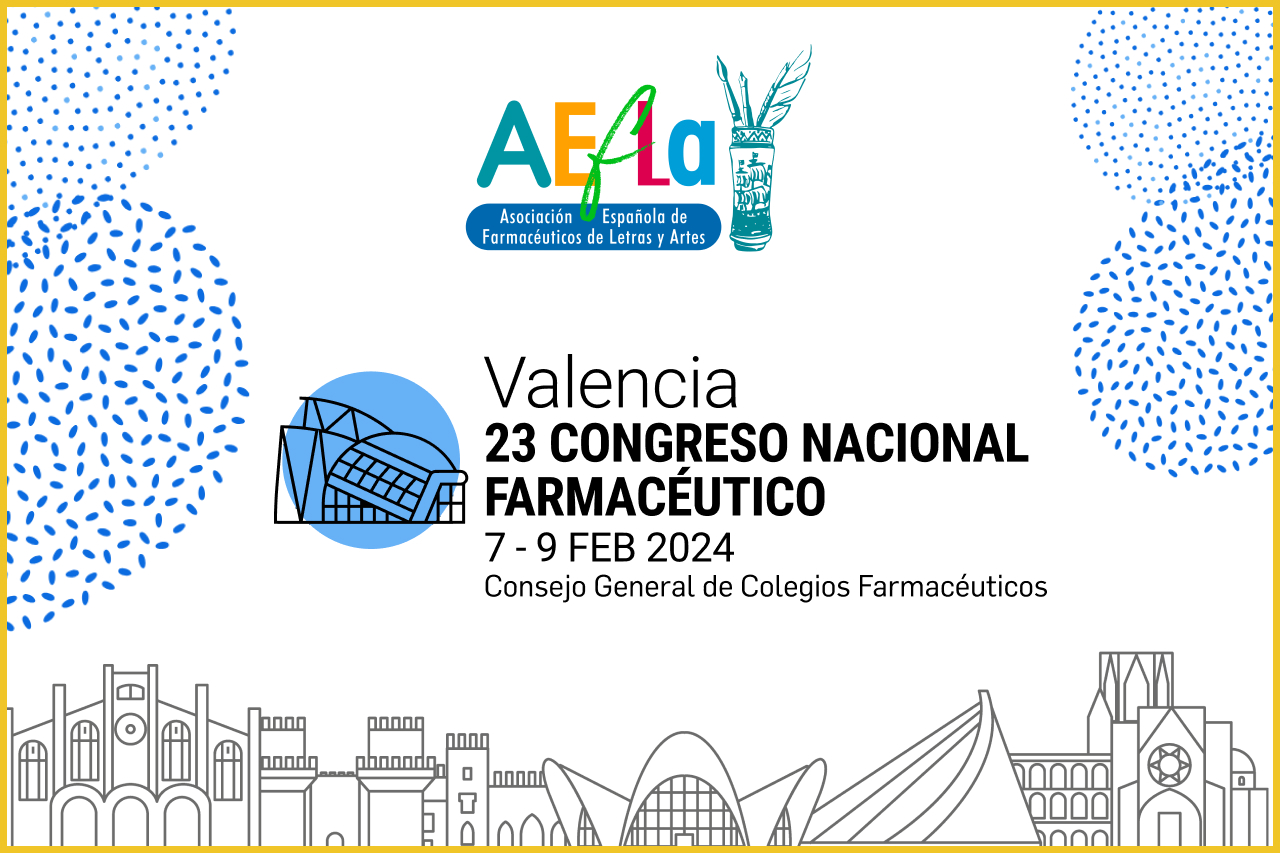 Aefla estará Presente  del Congreso Nacional Farmacéutico del 7 al 9 de febrero en Valencia