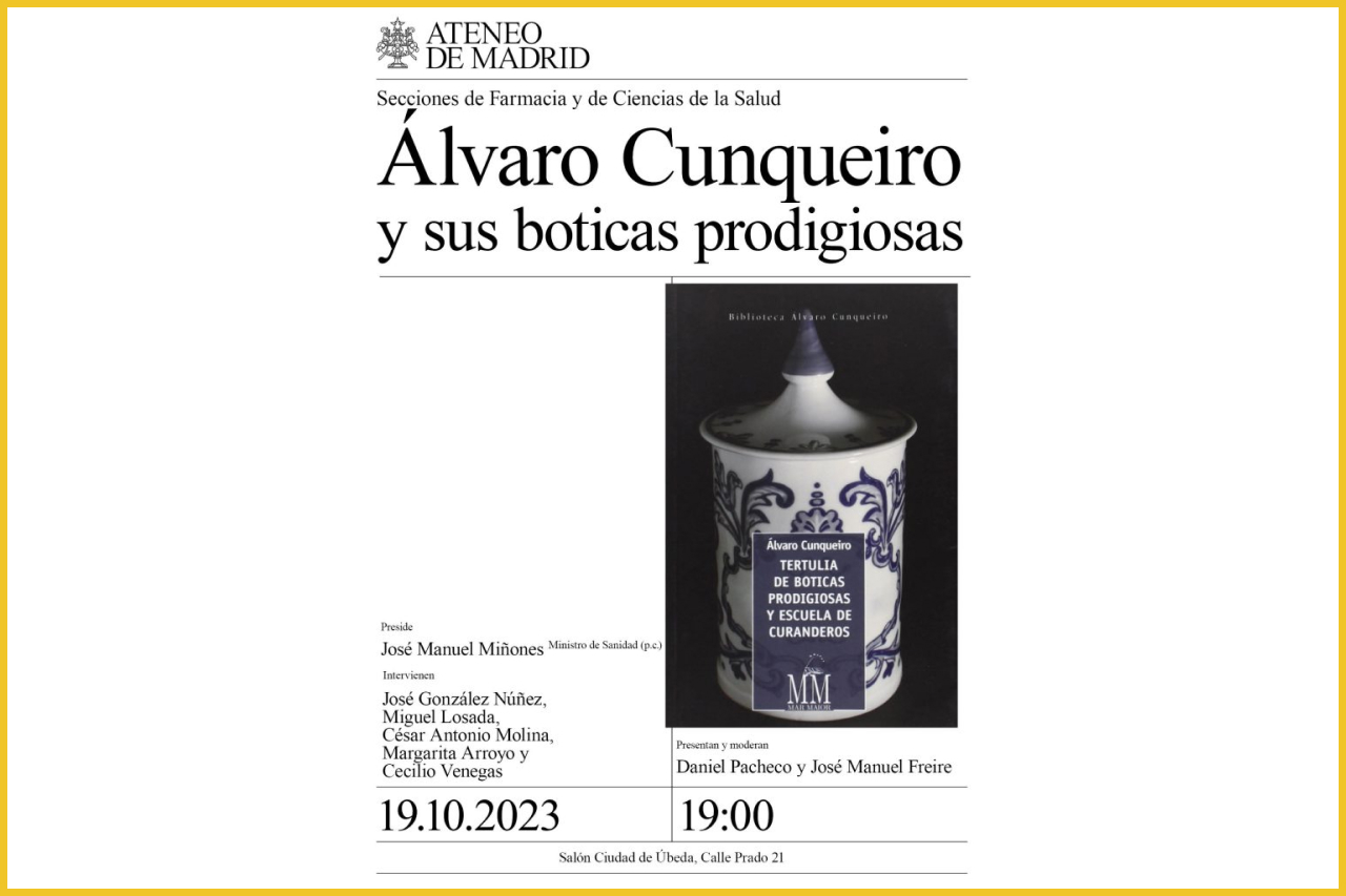 Álvaro Cunqueiro y su boticas prodigiosas