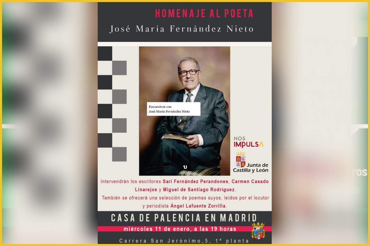 Homenaje al poeta José María Fernández Nieto