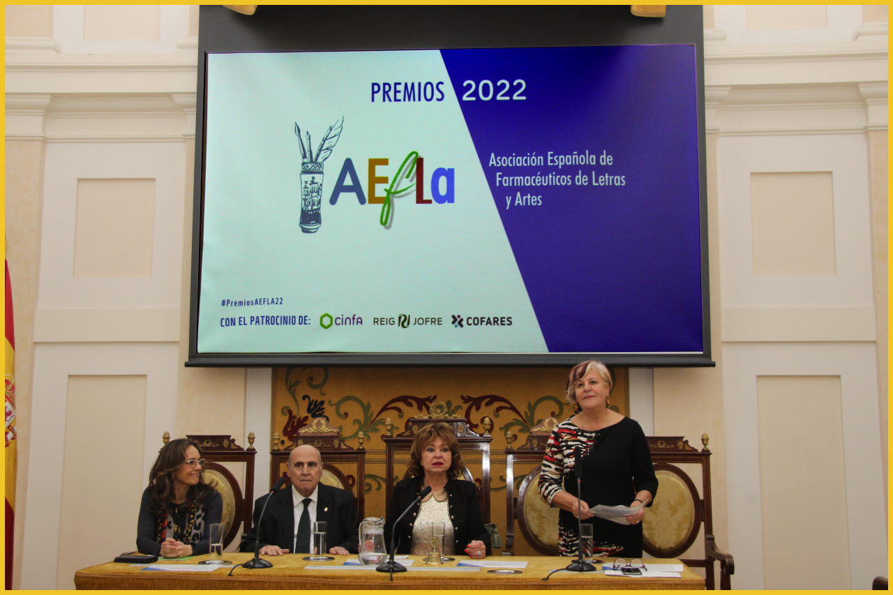 La Real Academia Nacional de Farmacia (RANF) acoge los PREMIOS AEFLA 2022
