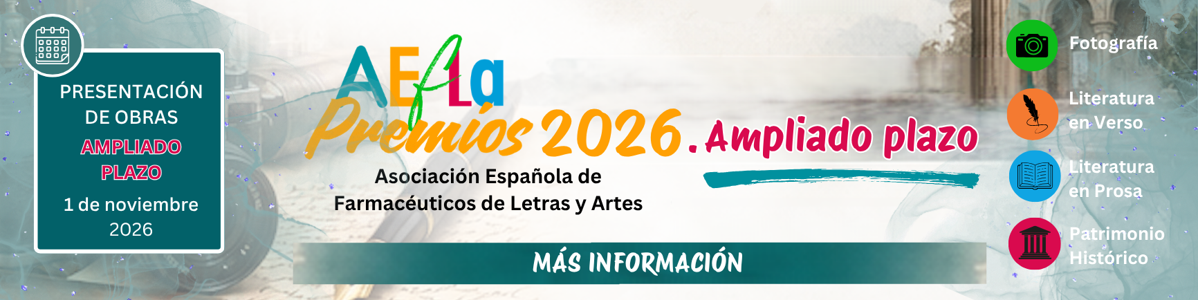 Premios AEFLA 2026